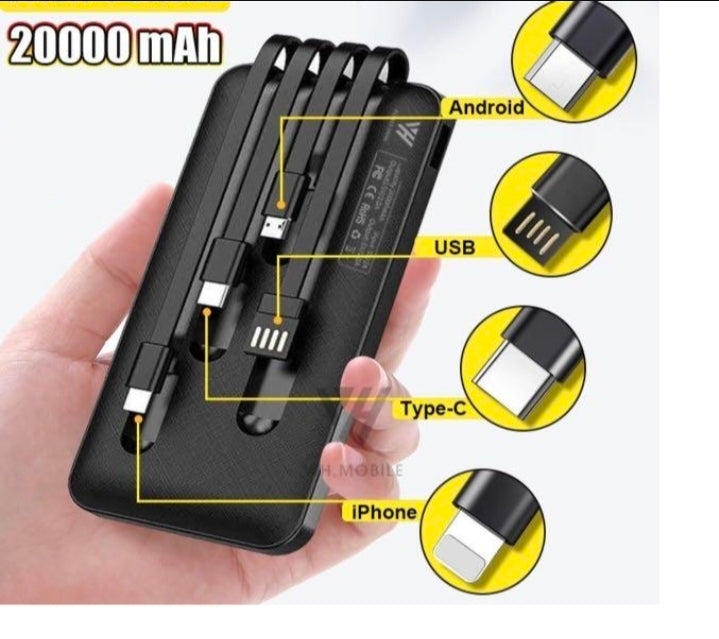 Portable Power Bank 20000mAh