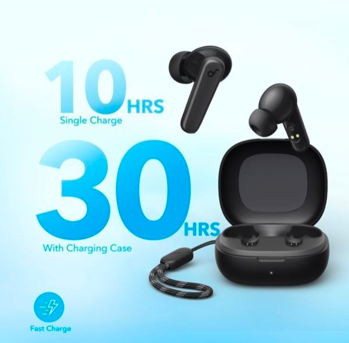 Smart Soundcore Ear Buds -Black